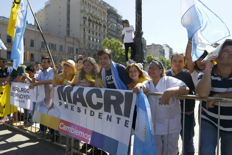 
	Posse de Macri: no dia anterior, chegaram a Buenos Aires v&aacute;rios presidentes da regi&atilde;o
 (Enrique Marcarian / Reuters)