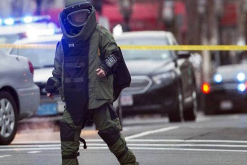 Veja fotos da procura pelos autores do atentado em Boston