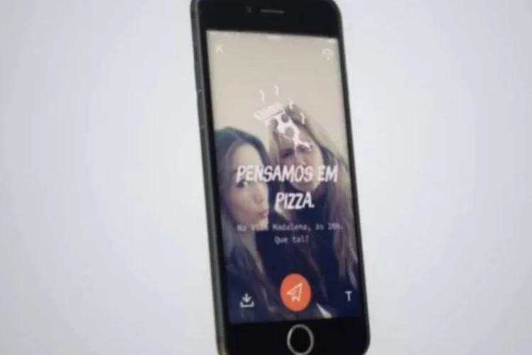 
	DeeMe &eacute; uma mistura de Whatsapp, Instagram e Snapchat
 (Reprodução)