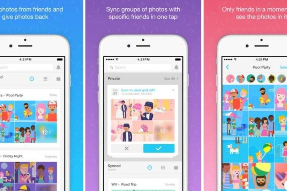 App do Facebook permite compartilhar fotos no privado
