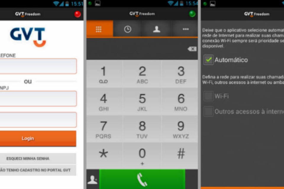 Freedom: ideia é que lançamento da versão comercial aconteça entre dezembro e janeiro (Divulgação/Google Play/GVT)