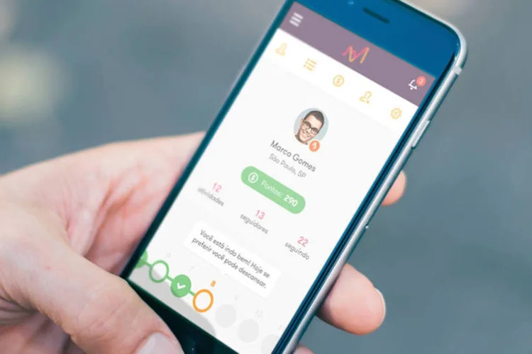 
	Tela do aplicativo Mova Mais: Fundador do Boo Box lan&ccedil;a programa de benef&iacute;cios para quem pratica atividades f&iacute;sicas
 (Divulgação /Info Online)