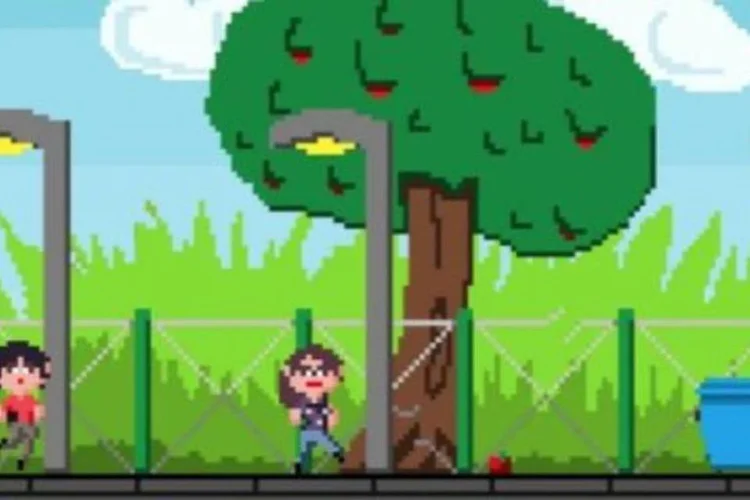 
	No jogo, assim como na vida real, o objetivo do jogador &eacute; ajudar Edinair a fugir da rep&oacute;rter
 (Reprodução/Google Play)
