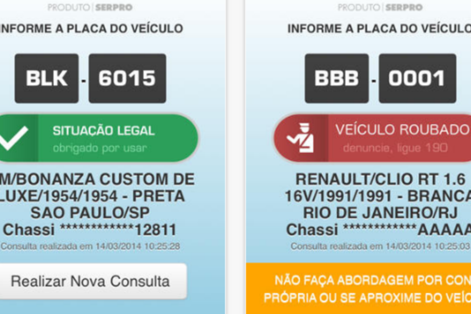 Descubra com app se carro não é roubado antes de comprar
