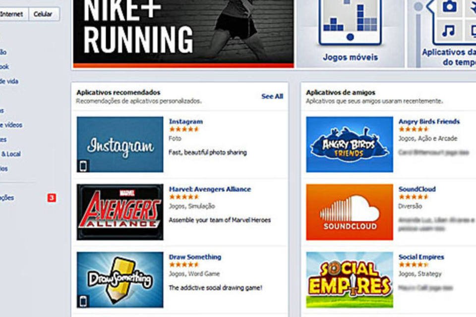 AppCenter, do Facebook, já está no ar