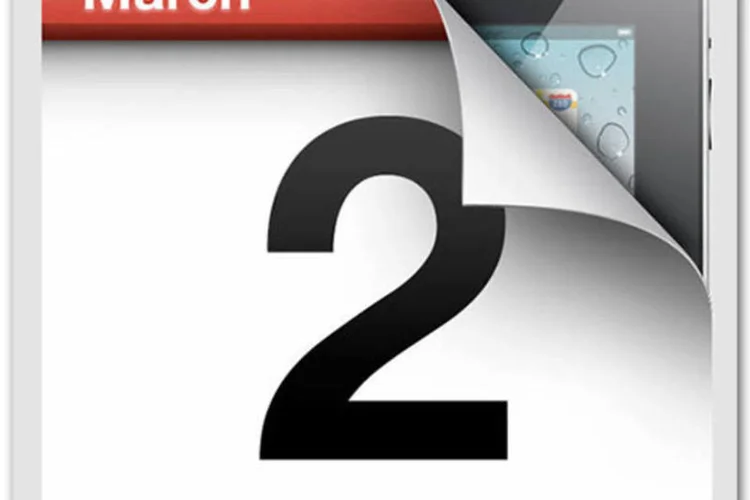 A Apple confirmou que vai realizar um evento no próximo dia 2, quando deve ser apresentado o iPad 2 (Reprodução)