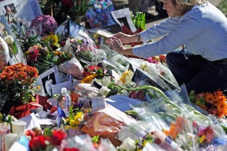 Homenagem na sede da Apple, em Cupertino: o primeiro executivo popstar (Kevork Djansezian/Getty Images)