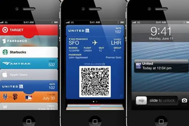 Uma das novidades do iOS 6 é o Passbook, aplicativo que guarda passagens aéreas e ingressos digitais para shows, cinemas e eventos esportivos (Divulgação)