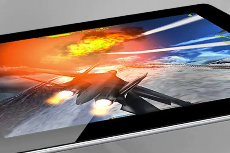 A tela do iPad 3 deverá ter quatro vezes mais pixels que a do tablet atual da Apple (Reprodução)