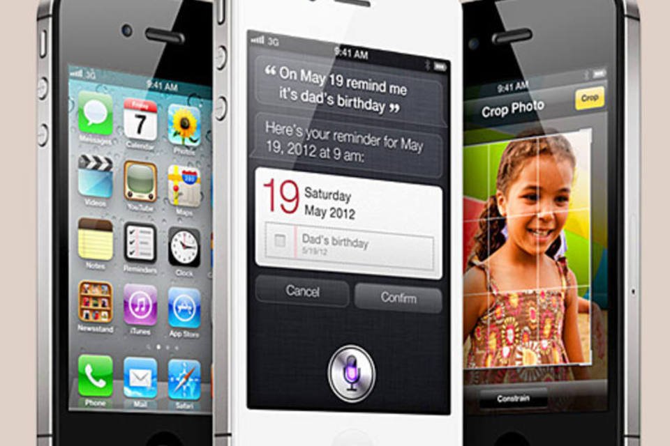 iPhone 4S chega ao Brasil no dia 16