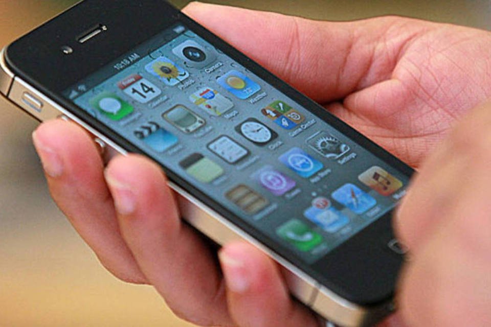 iPhone 4S: a Receita havia liberado o software para o sistema operacional Android na última semana de agosto. Agora tornou disponível a versão para iOS (Justin Sullivan / Getty Images)