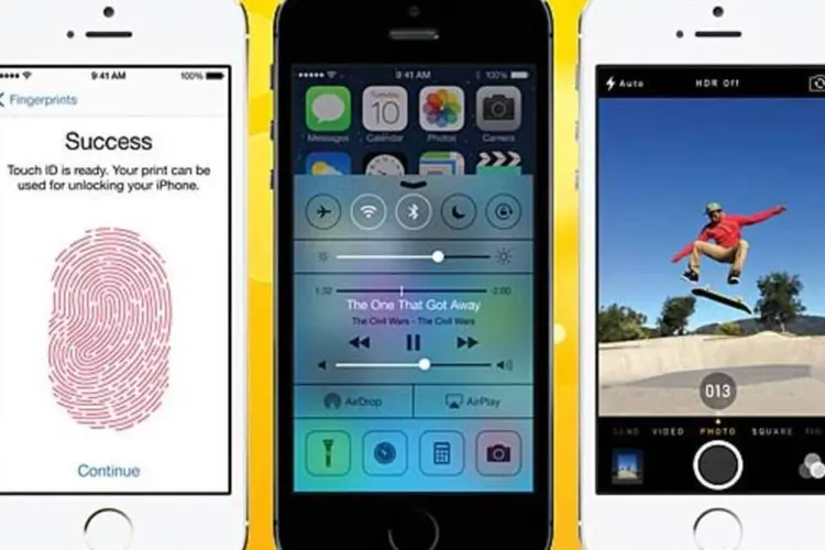 
	Novos iPhones: boatos apontam para telas maiores que a do iPhone 5s
 (Divulgação)