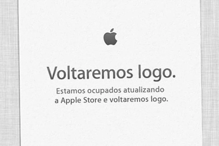 
	A Apple Store deve reabrir &agrave; tarde j&aacute; com o iPad mini e os novos modelos do Mac mini e do MacBook Pro, mas &eacute; poss&iacute;vel que as vendas dos novos produtos s&oacute; comecem, no Brasil, em 2013
 (Reprodução)