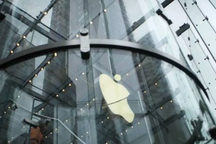 Entrada da Apple Store de Nova York (Daniel Barry/Getty Images)