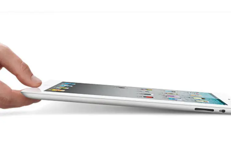 O iPad, da Apple: preço dos aparelhos pode ficar mais barato se produzidos no país (Divulgação)
