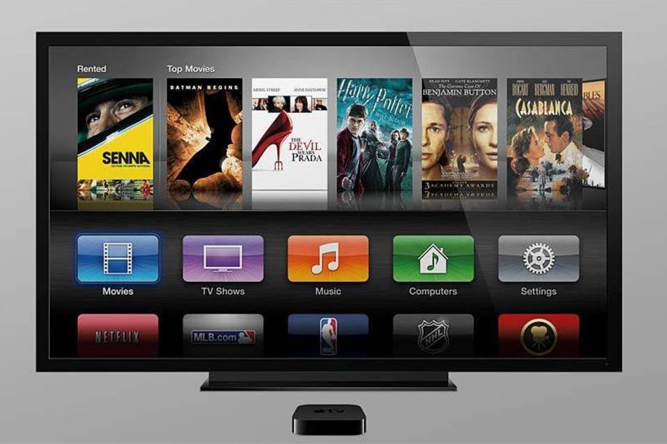 Apple TV: o aparelhinho permite ver vídeos da internet num televisor (Divulgação)