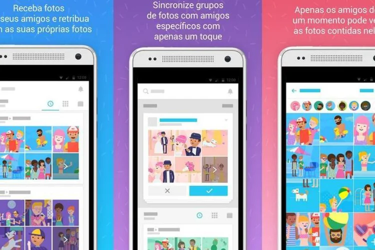 
	O Moments &eacute; um app do Facebook Creative Labs e est&aacute; dispon&iacute;vel para iOS e Android
 (Reprodução/Google Play)