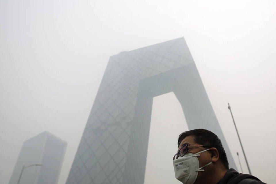 Poluição atinge níveis dramáticos na China; veja fotos