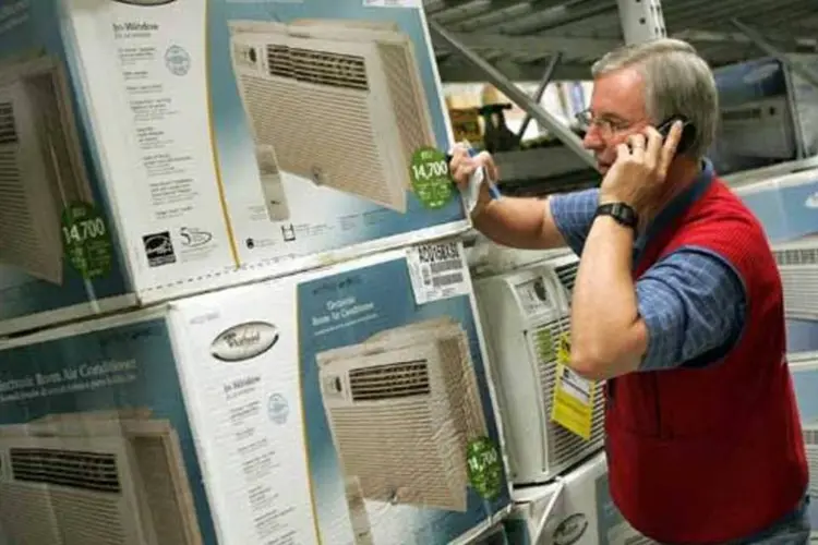 
	Consumo em alta: nos Estados Unidos, 87% dos lares est&atilde;o equipados com ar-condicionado
 (Getty Images)