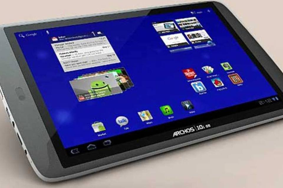 O Archos G9 é o primeiro tablet a ultrapassar a barreira dos 64 GB de espaço de armazenamento (Divulgação)