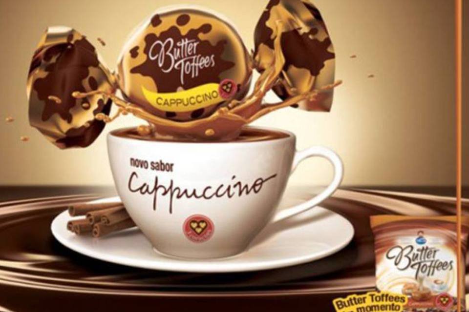 Arcor lança Butter Toffees Cappuccino 3 Corações