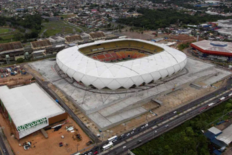 
	Arena Amaz&ocirc;nia:&nbsp;80% da rede hoteleira de Manaus est&aacute; com a capacidade esgotada
 (Bruno Kelly/Reuters)