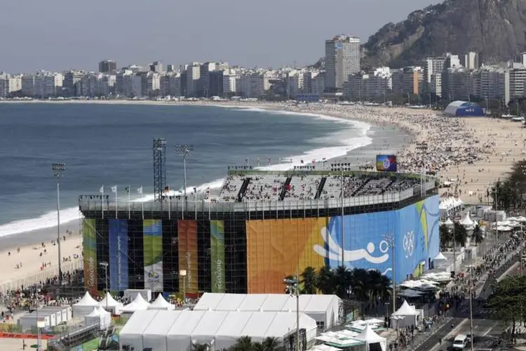 
	Arena de V&ocirc;lei de Praia da Rio-2016
 (Ricardo Moraes/Reuters)