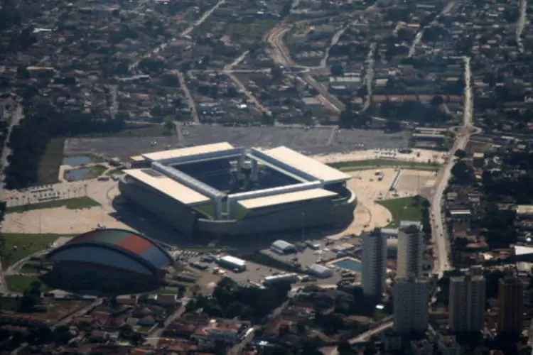 A Arena Pantanal, em Cuiabá, Mato Grosso: jogo começa às 19h (FIFA via Getty Images)