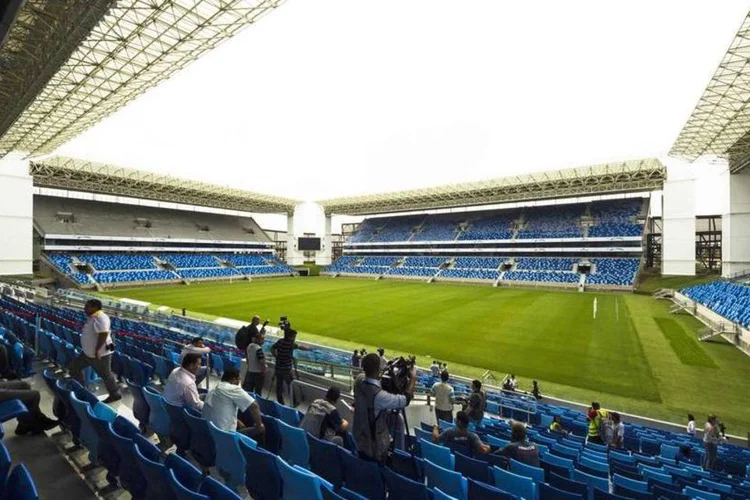 
	Arena Pantanal: essa &eacute; a nona morte registrada em obras dos est&aacute;dios da Copa
 (Marcos Lopes/Reuters)