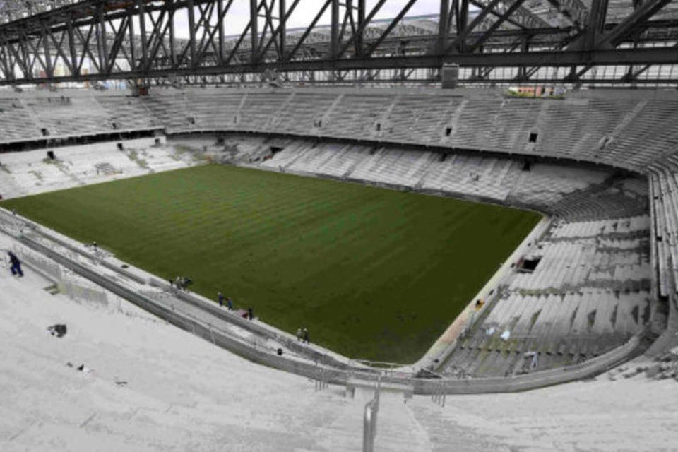 A uma semana de teste, Fifa visita Arena da Baixada