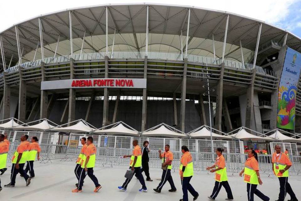Salvador, Natal e Curitiba têm hoje jogos da Copa