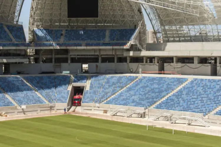 
	Arena das Dunas: assentos considerados sem condi&ccedil;&otilde;es adequadas de prote&ccedil;&atilde;o foram inutilizados
 (Portal da Copa)