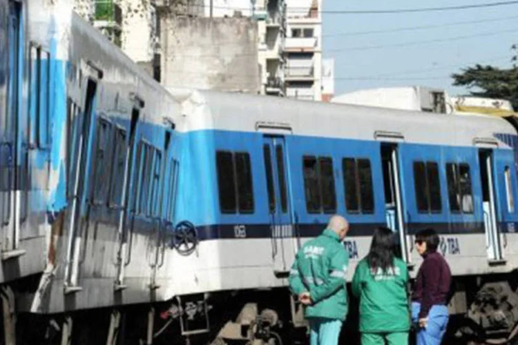 Os feridos foram levados a quatro hospitais da capital argentina
 (Daniel Garcia/AFP)