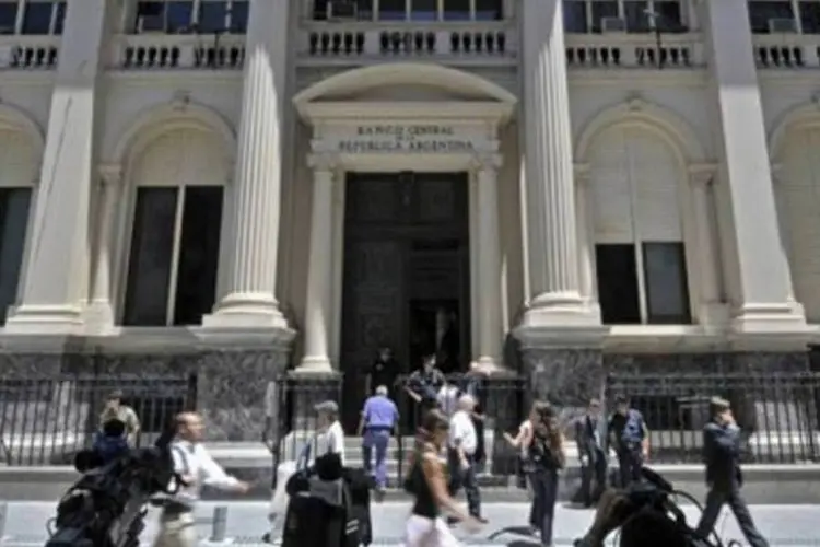 
	Banco Central argentino: o tribunal de segunda inst&acirc;ncia argumenta que os ativos do Banco Central da Argentina n&atilde;o podem ser embargados e reenviou o tema ao juiz com &quot;instru&ccedil;&otilde;es de desconsiderar o pedido (de embargo), com base na imunidade soberana&quot;
 (Juan Mabromata/AFP)