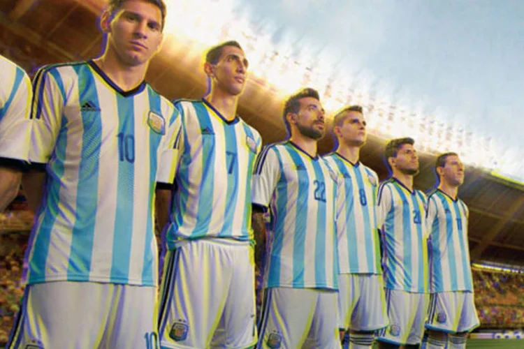 
	Argentina: Fifa pro&iacute;be qualquer tipo de manifesta&ccedil;&atilde;o pol&iacute;tica em partidas controladas por ela
 (Divulgação / Adidas)