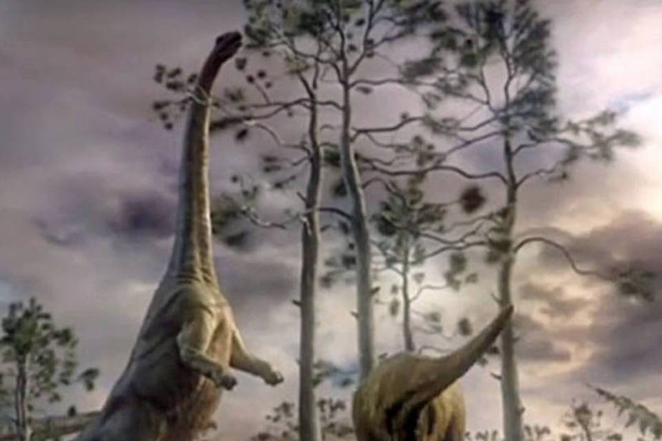 Veja o maior dinossauro que já pisou na Terra em movimento