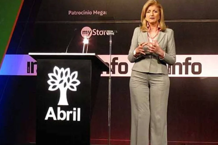 Arianna Huffington: "Vamos trazer todos os nossos serviços ao Brasil e cobrir o país inteiro; não só São Paulo e Rio" (Maurício Grego)