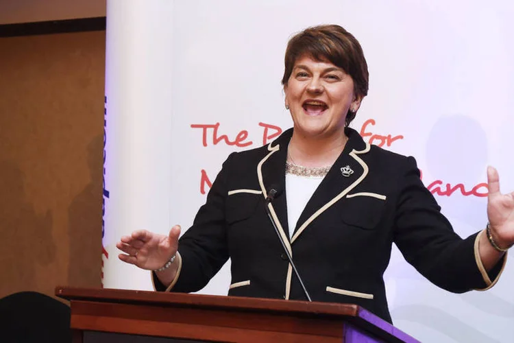 
	Arlene Foster: &quot;acredito firmemente que essa vota&ccedil;&atilde;o nos d&aacute; a oportunidade para atuar com ambi&ccedil;&atilde;o, inova&ccedil;&atilde;o, flexibilidade e imagina&ccedil;&atilde;o&quot;, disse Ministra principal
 (Charles McQuillan / Getty Images)