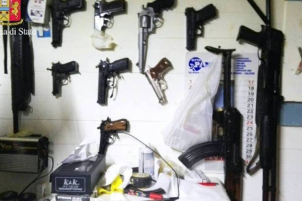 Chefões da máfia 'Ndrangheta são presos em uma caverna