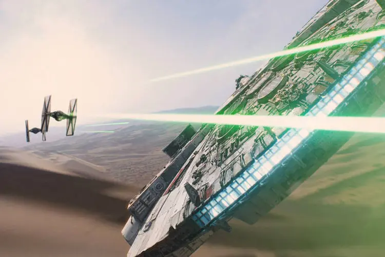 
	Star Wars: as armas a laser da fic&ccedil;&atilde;o cient&iacute;fica j&aacute; fazem parte do armamento militar
 (Facebook/Star Wars)