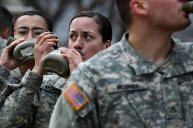 Exército dos EUA: impaciência com Congresso por norte-americanos tenderá a crescer se forças se envolverem em operações militares (SeongJoon Cho/Bloomberg)