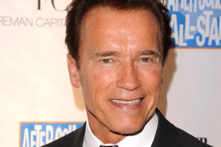 
	Schwarzenegger aproveitou seu carisma para realizar um trailer cinematogr&aacute;fico de lan&ccedil;amento do livro
 (Getty Images)