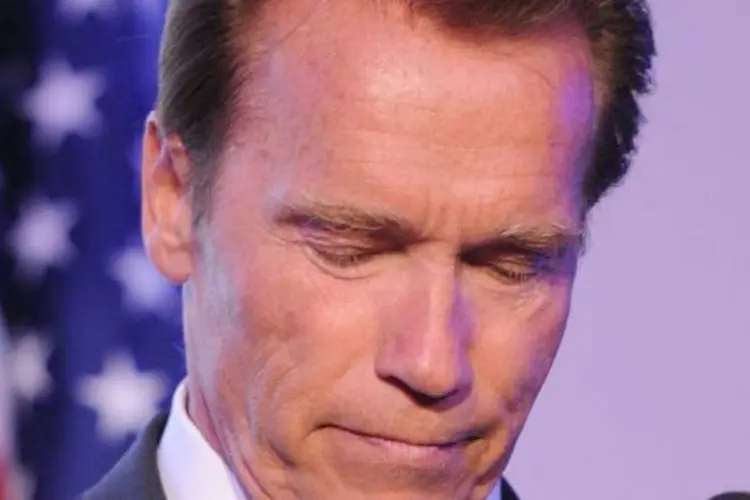 Ele mudou o mundo e inspirou a todos nós", escreveu Schwarzenegger no Twitter (Jason Merritt/Getty Images)