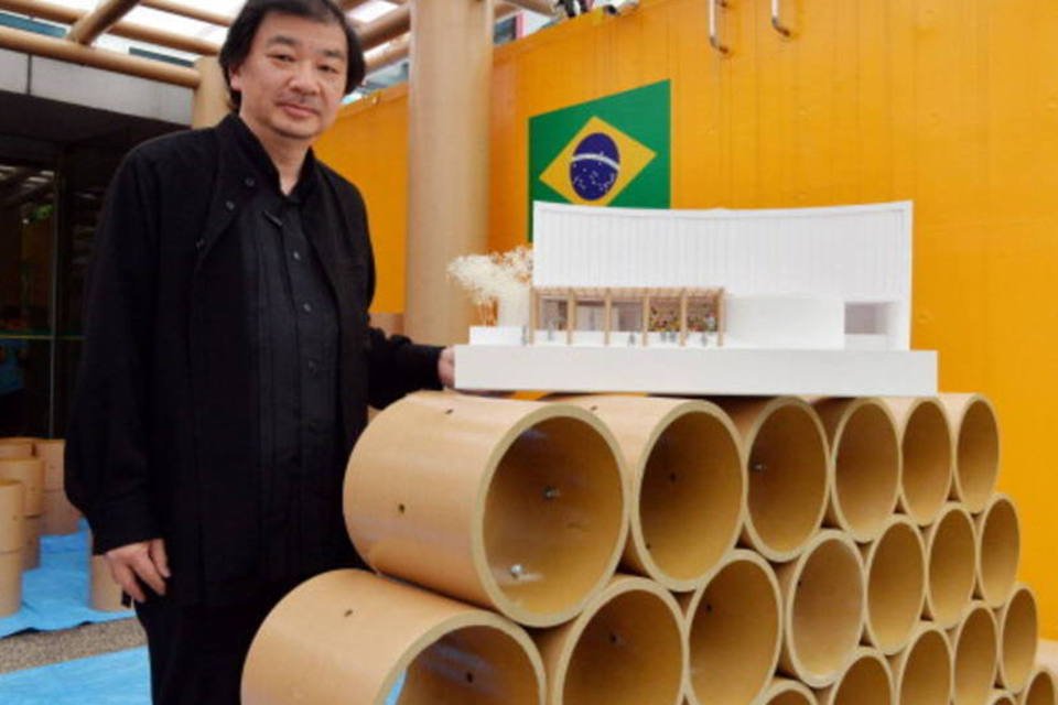Arquiteto premiado cria pavilhão da Copa no Japão
