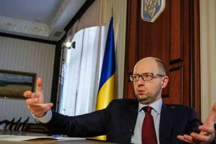Arseni Yatseniuk: preço imposto pela Rússia é inaceitável, disse o premiê (Reuters)