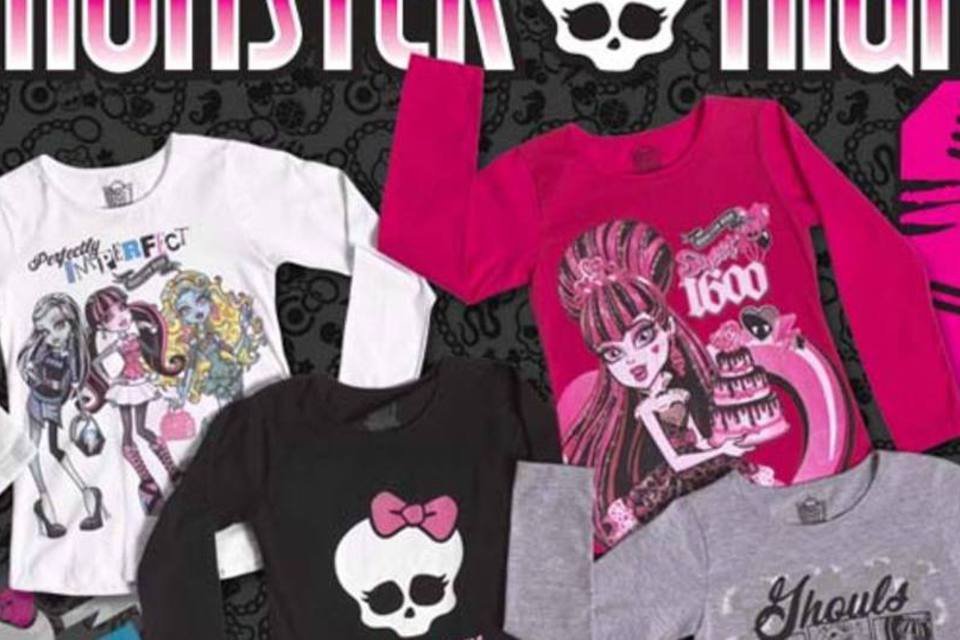 Renner licencia linha Monster High para crianças