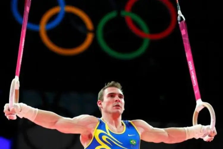 
	Arthur Zanetti, medalhista brasileiro nas Olimp&iacute;adas de Londres: Rio 2016 vai beneficiar pequenas empresas
 (Mike Blake/Reuters)