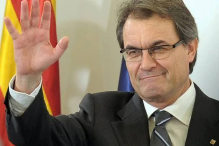 
	Artur Mas, presidente regional da Catalunha: Mas chegou no Brasil no dia 5 de julho e, al&eacute;m de S&atilde;o Paulo, passou por Cear&aacute;, Santa Catarina e Rio de Janeiro
 (Lluis Gene/AFP)