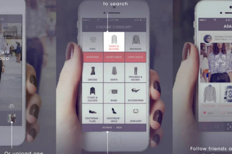 ASAP54 App: aplicativo linka fotos de roupas, acessórios e produtos com um enorme banco de dados de lojas (Reprodução/itunes.apple.com)