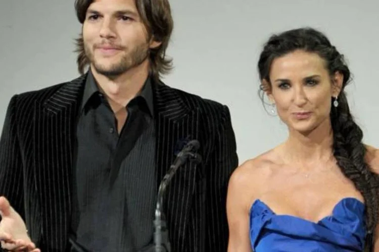 Demi e Kutcher se casaram em setembro de 2005, mas a relação sempre sofreu rumores de ruptura, especialmente nos últimos meses (Alberto E. Rodriguez/Getty Images)